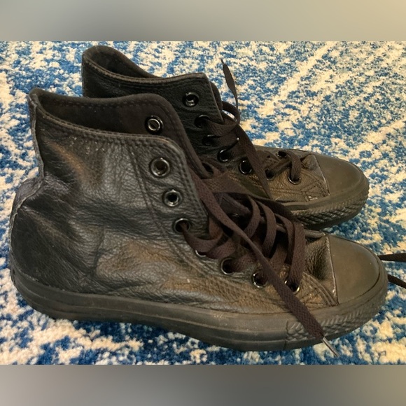 Converse Chuck Taylor Black All Star High Sneakers - Picture 3 of 7